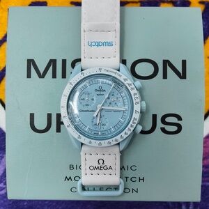 🌹🌹🌹Swatch x Omega MoonSwatch Mission to Uranus Watch